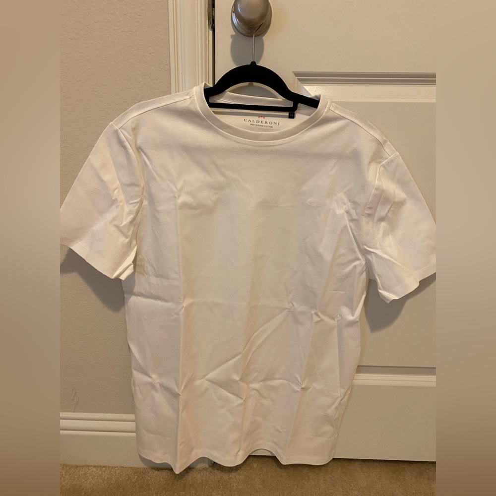 calderoni men’s basic T-shirt men’s tee size XL